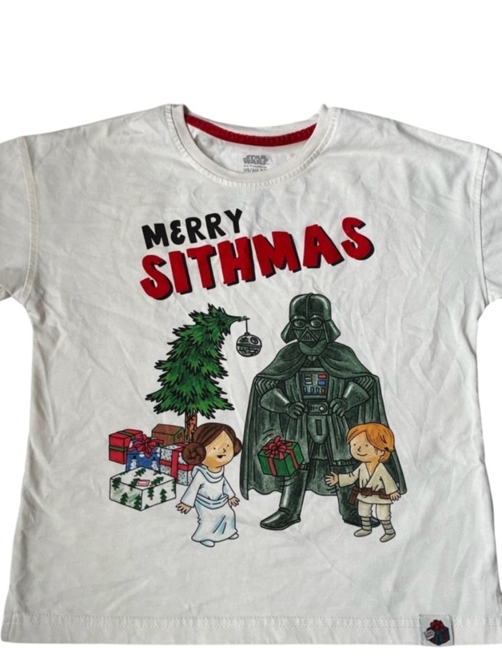 🎇🎆3for$9 Kids Christmas Star Wars T-Shirt- Adorable